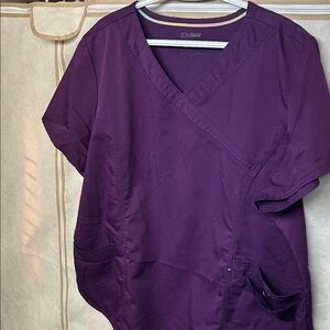 Purple Women's Srub Top